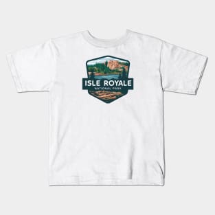 Isle Royale National Park Michigan Kids T-Shirt